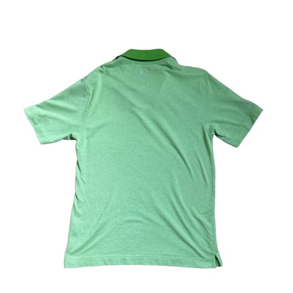 Callaway Golf X series C tech Polo size L Large Green Quick Dry Moisture Wicking - Picture 3 of 7